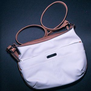 NWT ROSETTA TWO TONE CROSSBODY PURSE